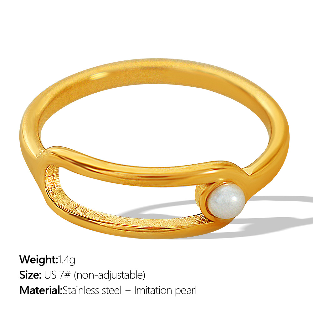 1:JZ30 US circumference 7# gold ring