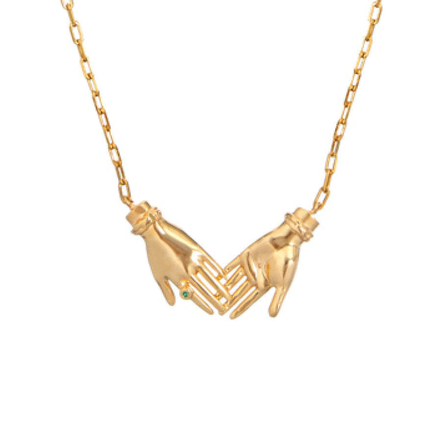 1:GOLD NECKLACE