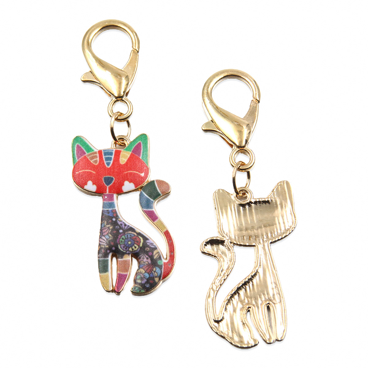 13:Red (hanging 10*20mm lobster clasp)