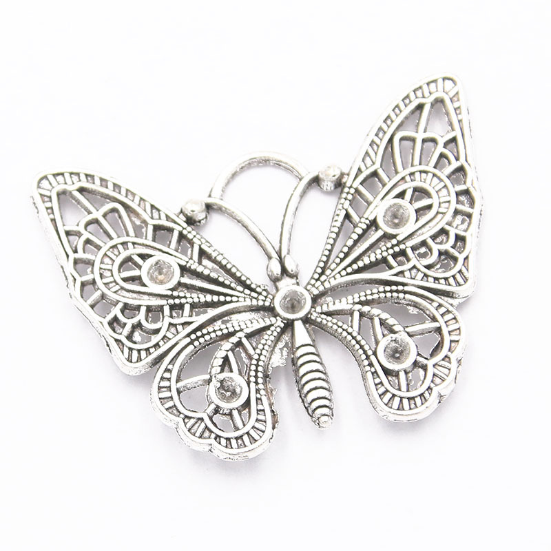 1 couleur argent antique