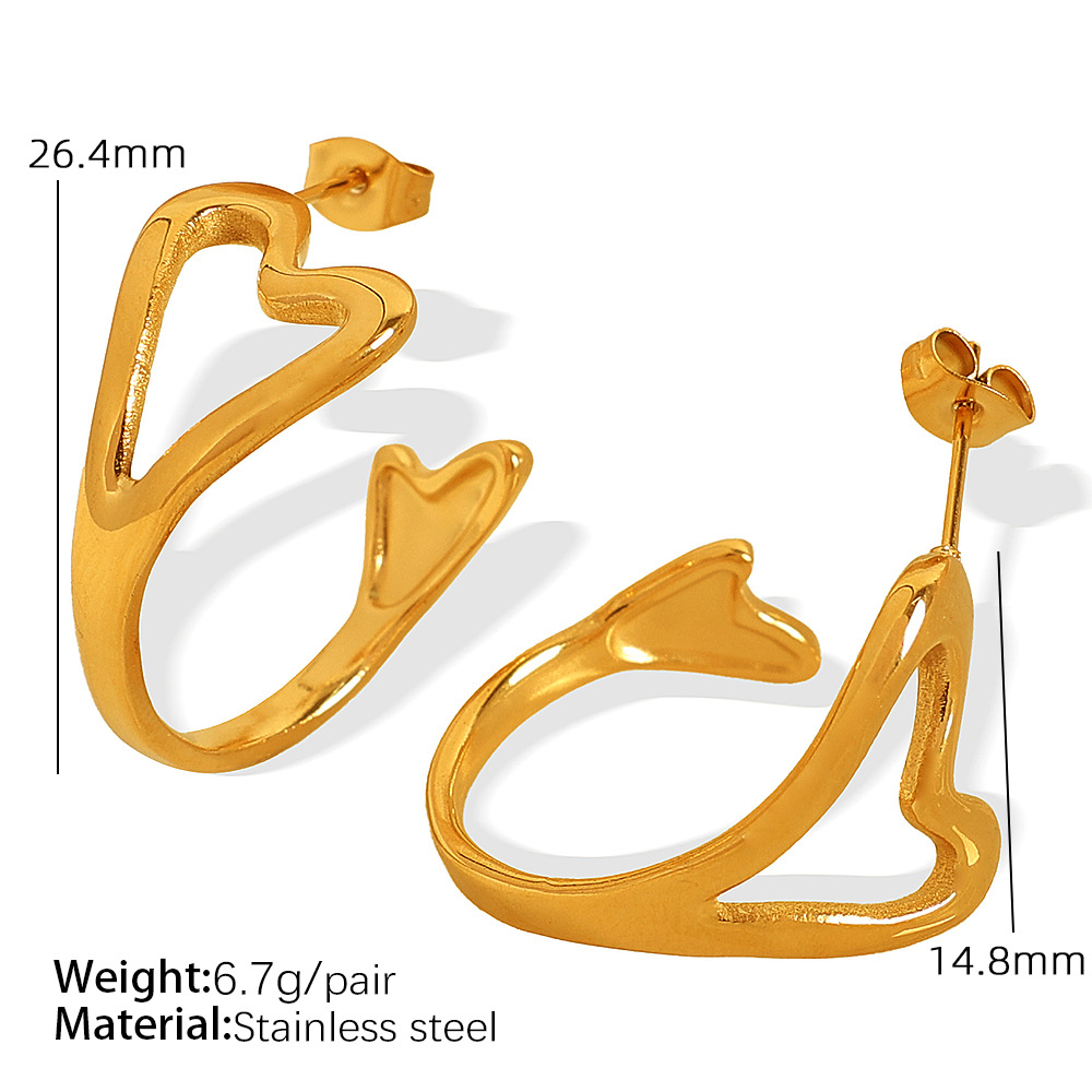 1:EH659 gold earrings