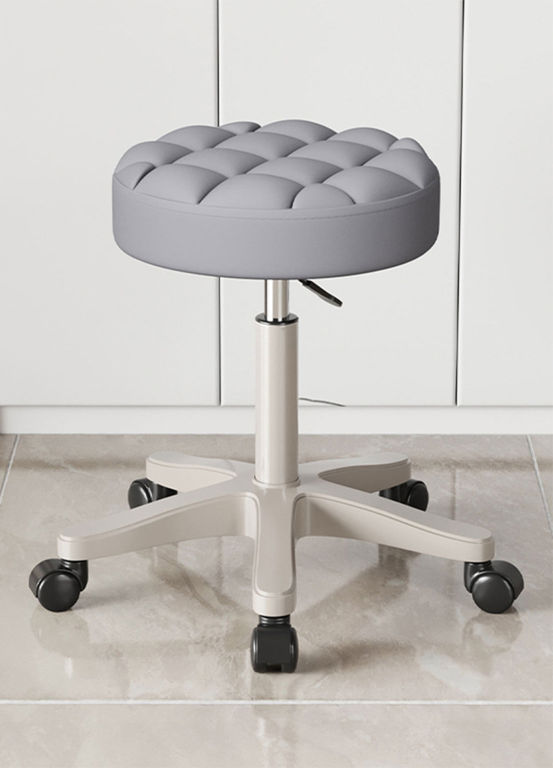 JBY-17 thick cushion [gray] black wheel