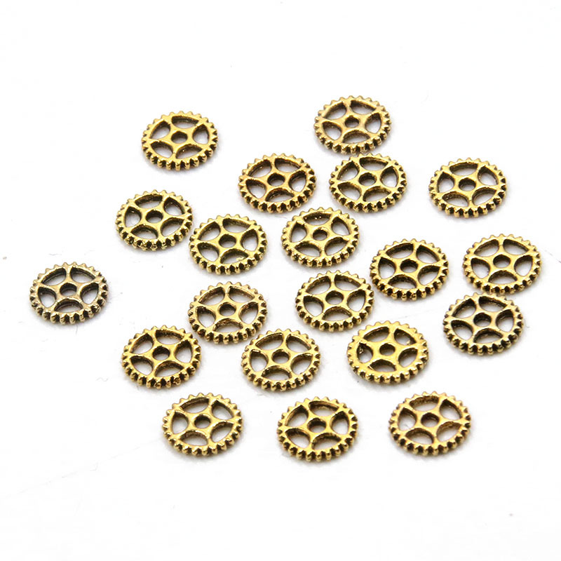 3 antique gold color