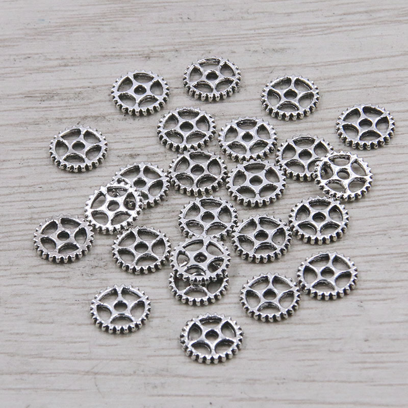 1 antique silver color