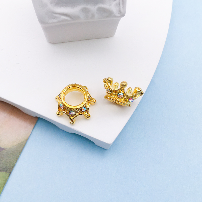 2:1 gold point diamond crown-16579