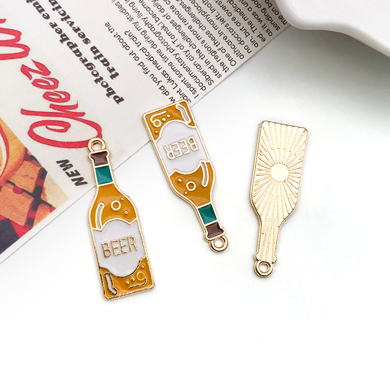 2:1 oil dropping kc gold bottom beer bottle 11x34mm-16740