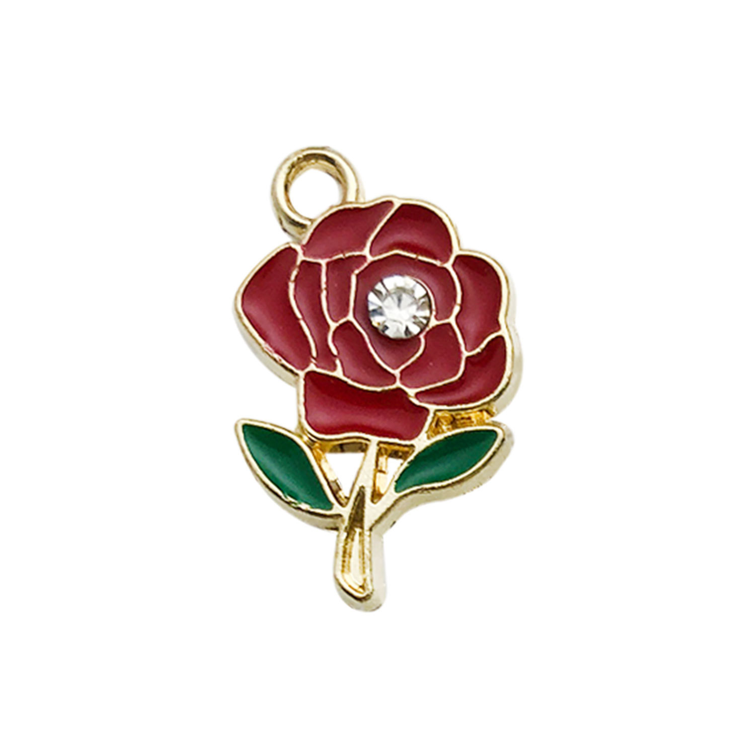 7:1 point diamond rose 11x18mm-1g-16690