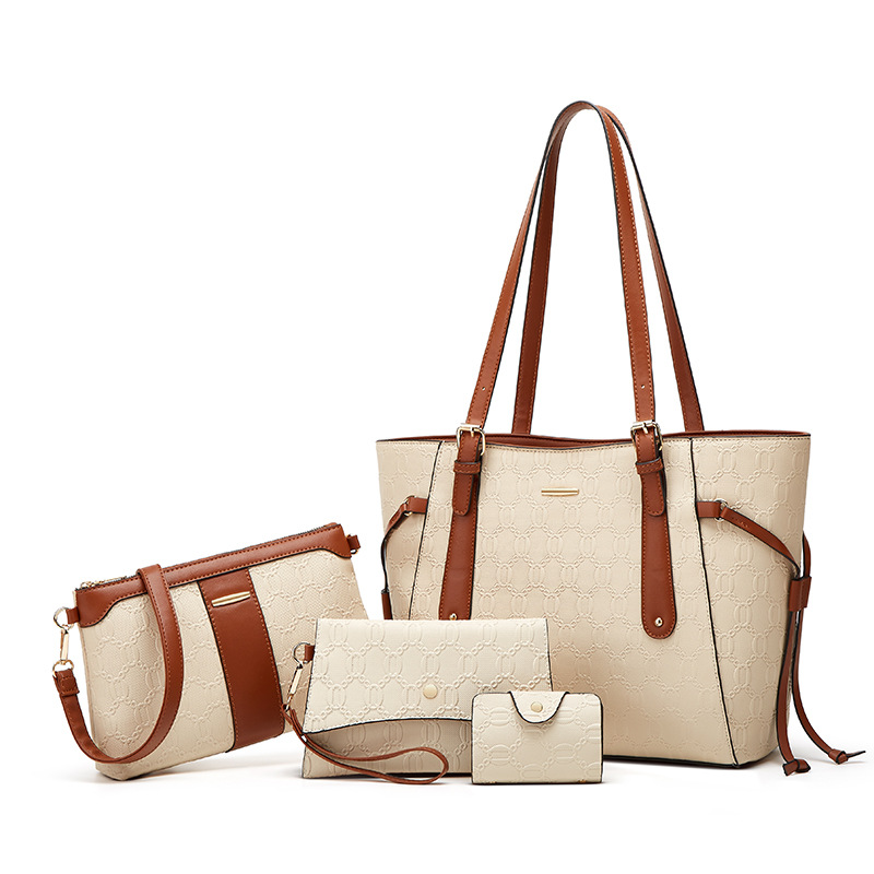 White with brown