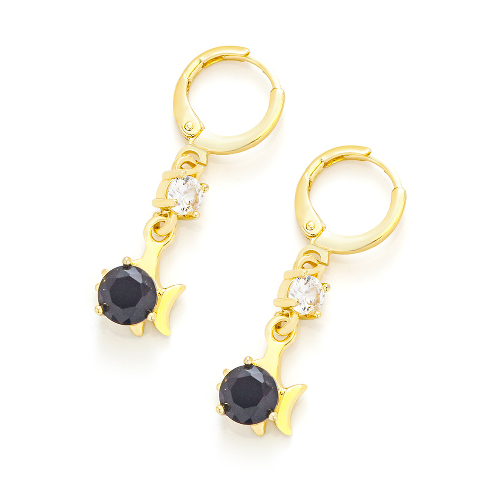 1:Small fish earrings