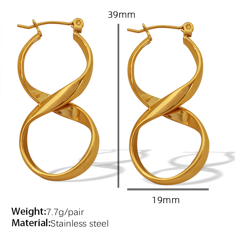 2:EH167 gold earrings