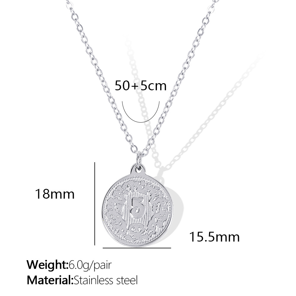 2:Xl265 silver necklace