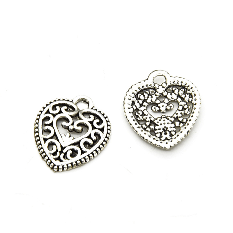 1 couleur argent antique