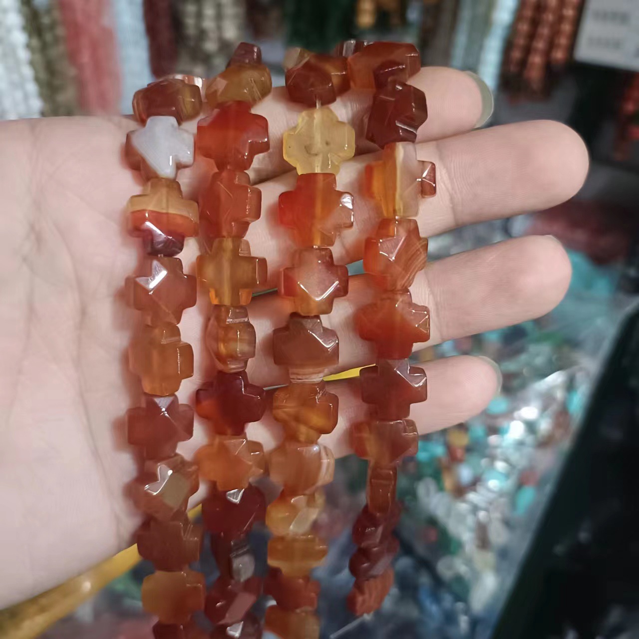 14 Agate rouge