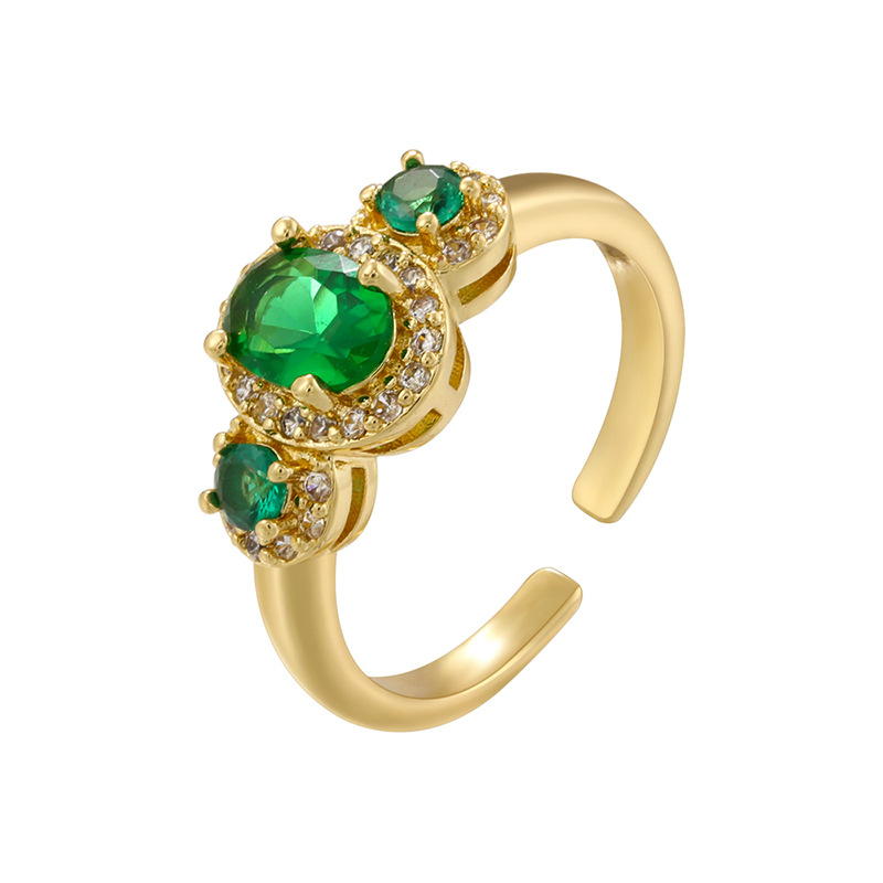 4:Golden green diamond