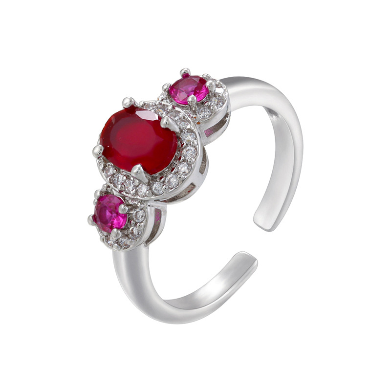 5:White gold rose diamond