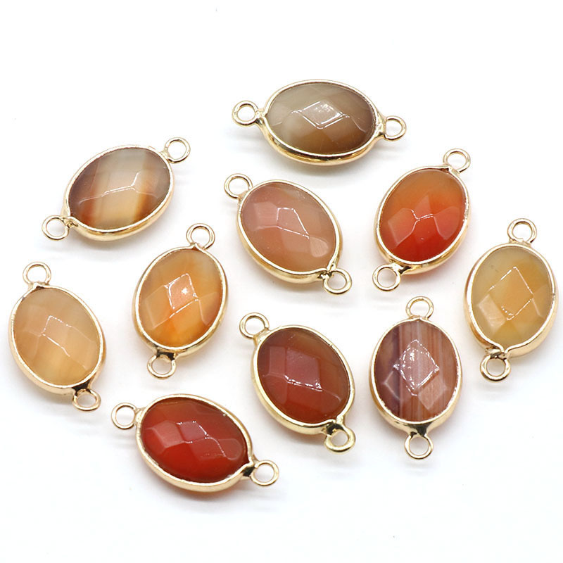 10 Agate rouge