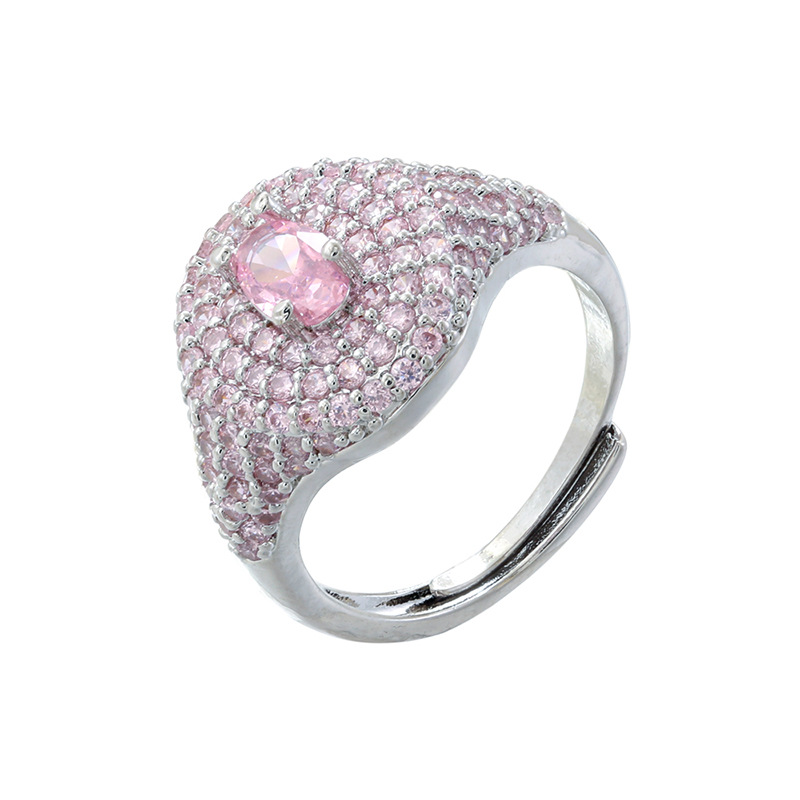 4:White Gold Pink Diamond