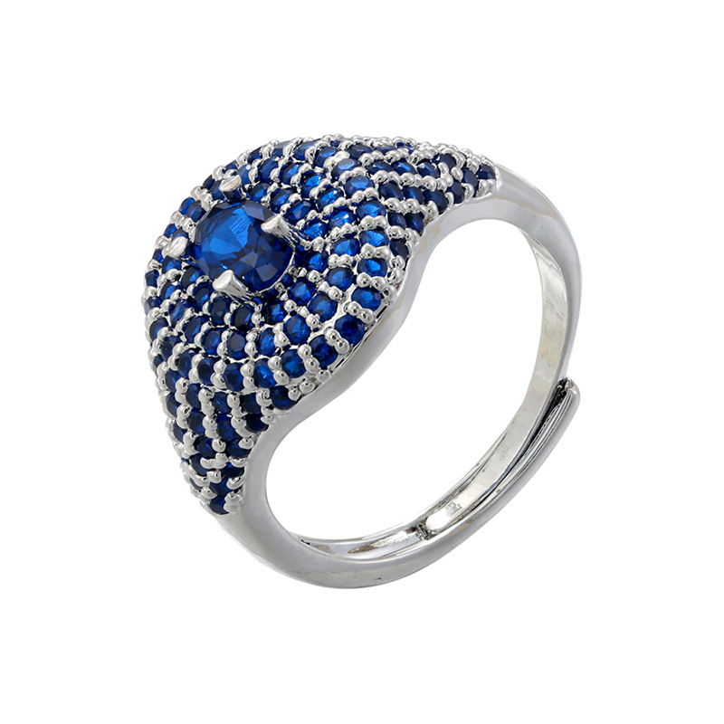 6:White gold Blue Diamond