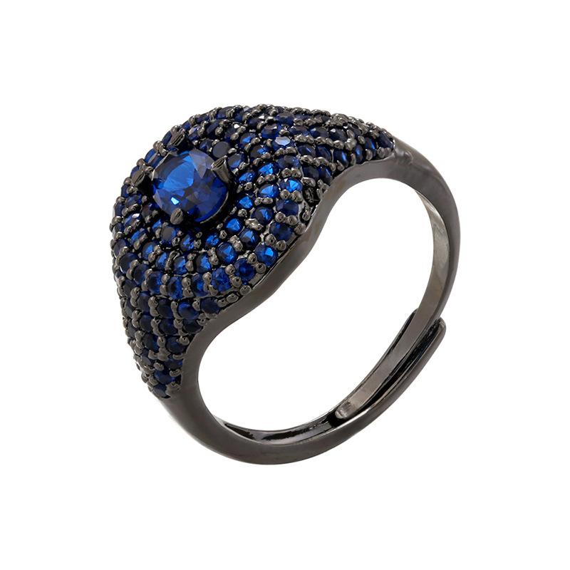 16:Gun Black Blue Diamond