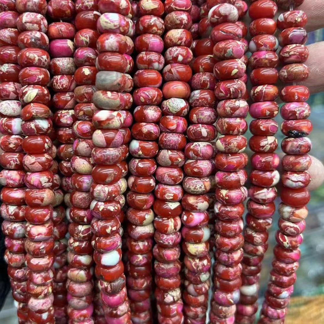 10:Red impression jasper