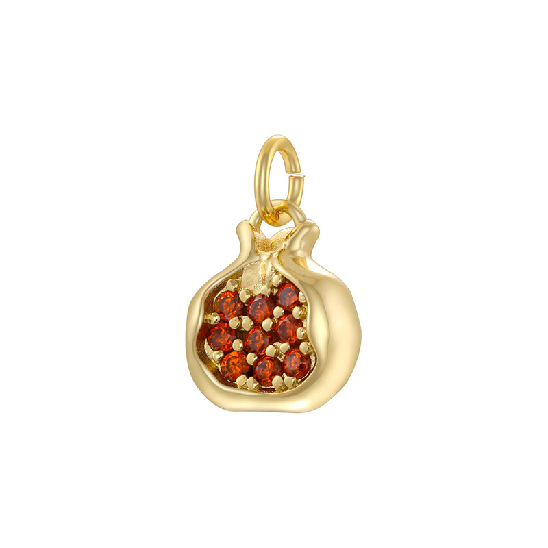 5:Vd1744 golden red diamond pomegranate