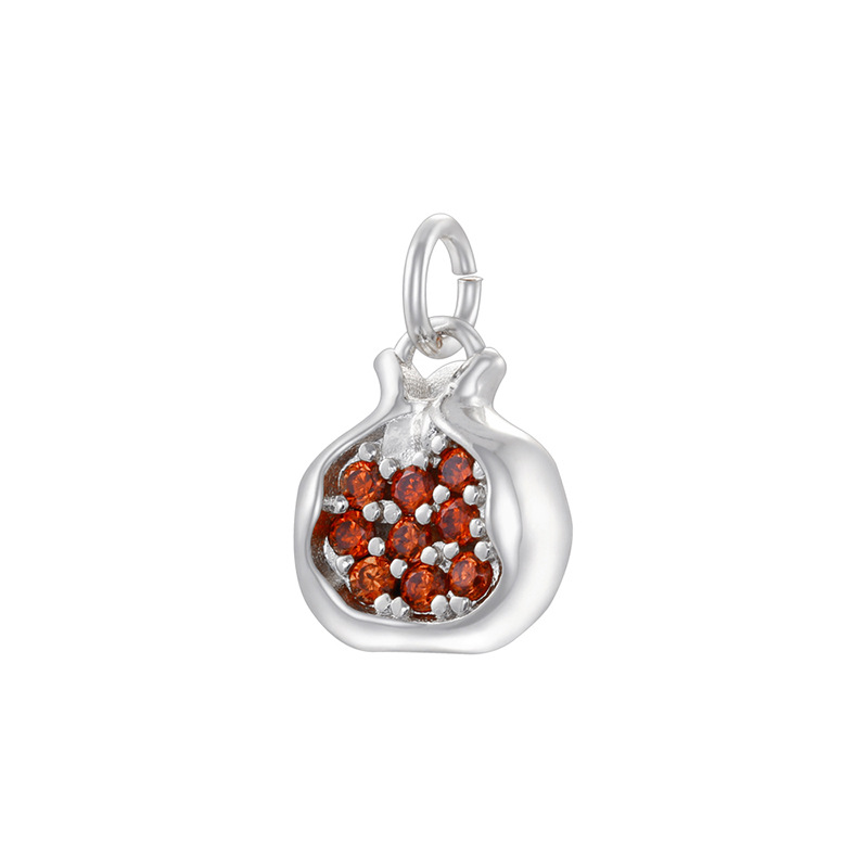 6:Vd1744 platinum red diamond pomegranate