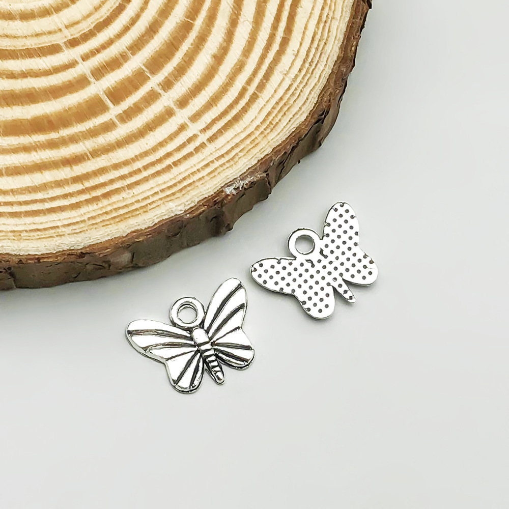 3:1 antique silver butterfly 12*15mm-0.8g-7125