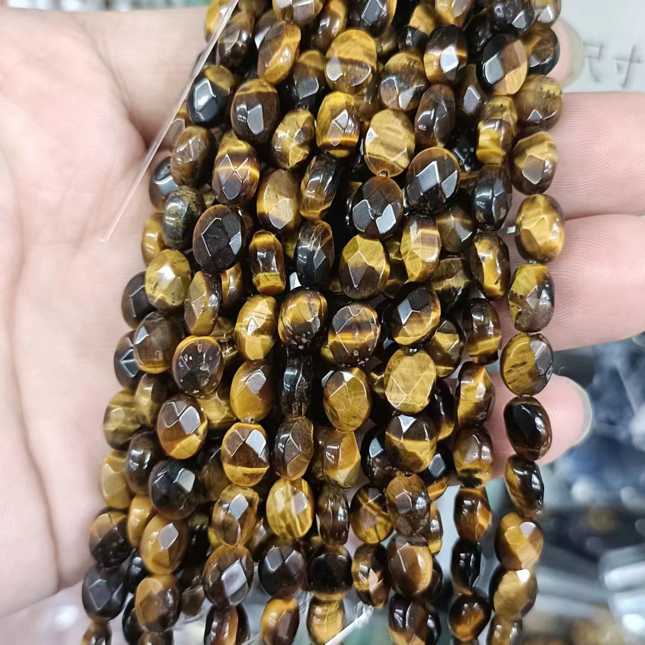 tiger eye 10 * 14mm (about 14 pieces)