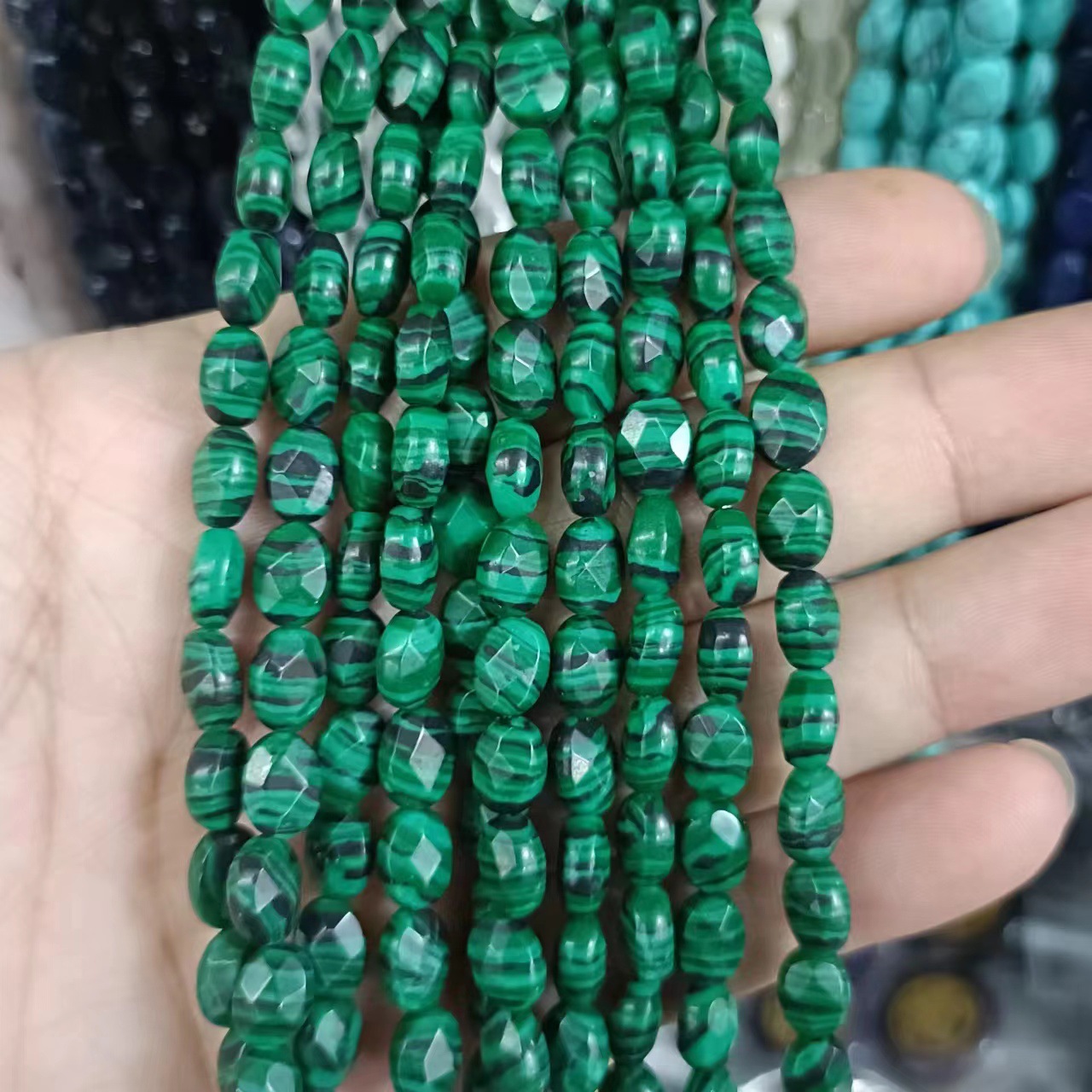 malachite 10 * 14mm (about 14 pieces)