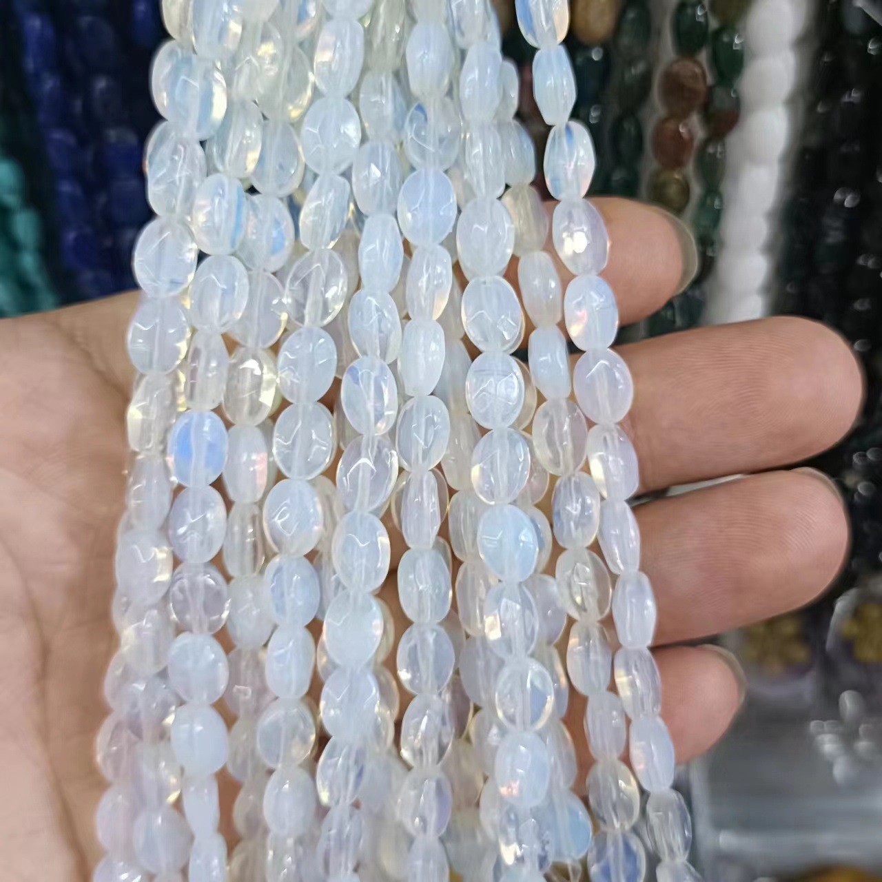 sea opal 12 * 16mm (about 13 pieces)