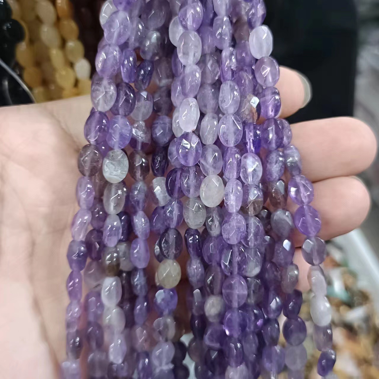 Amethyst 12 * 16mm (about 13 pieces)