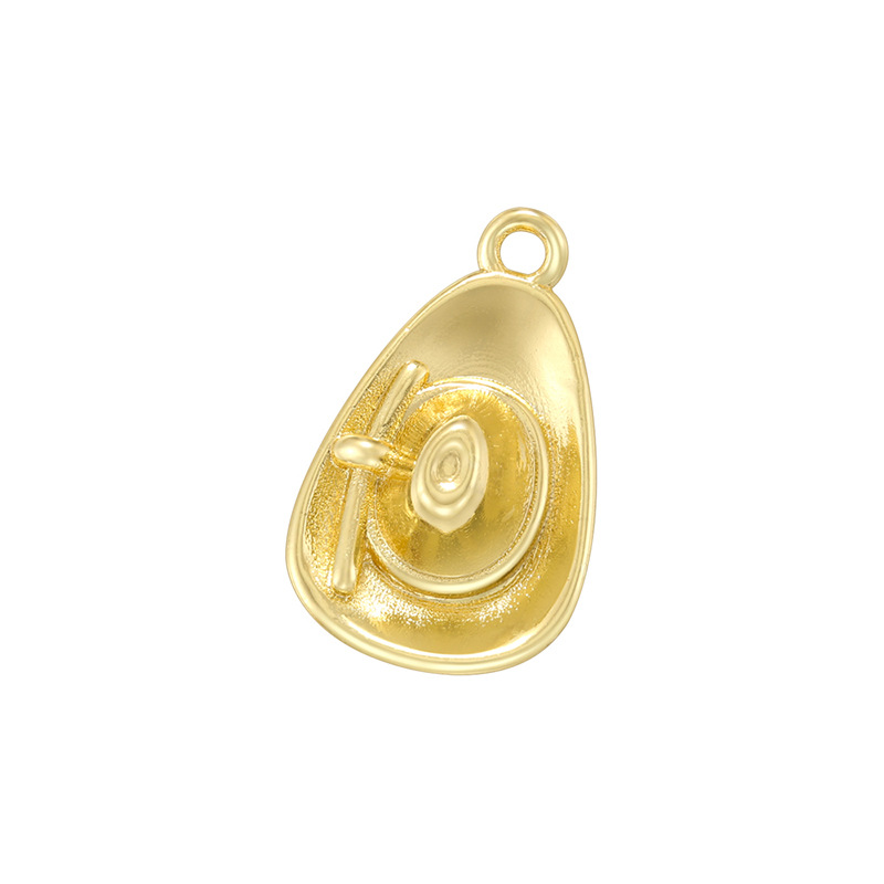 7:Vd1760 gold hat pendant