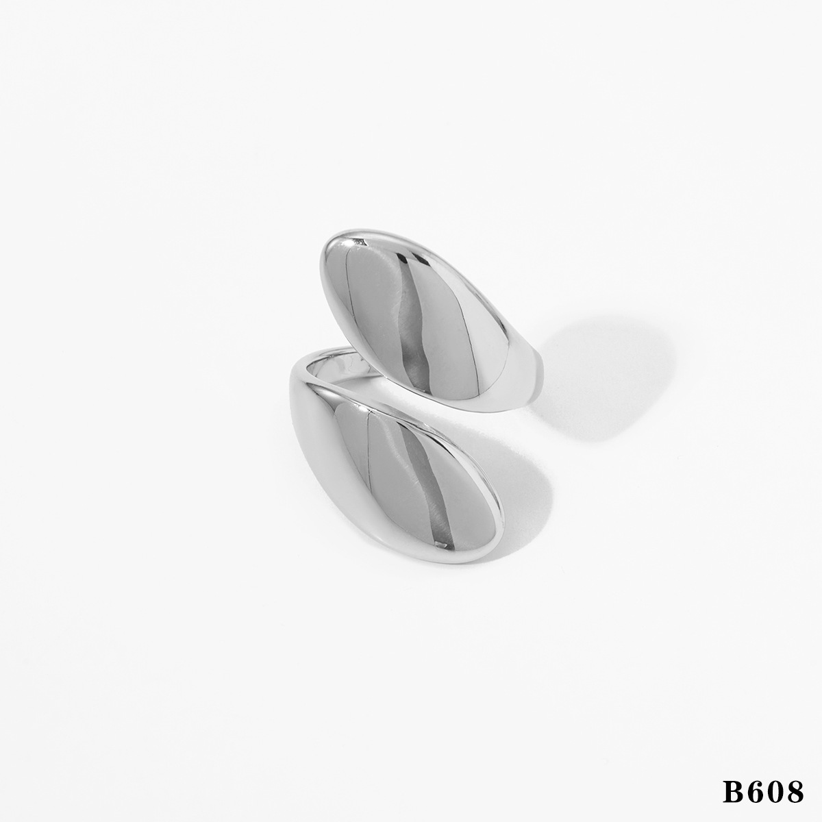 2:Silver ring b608
