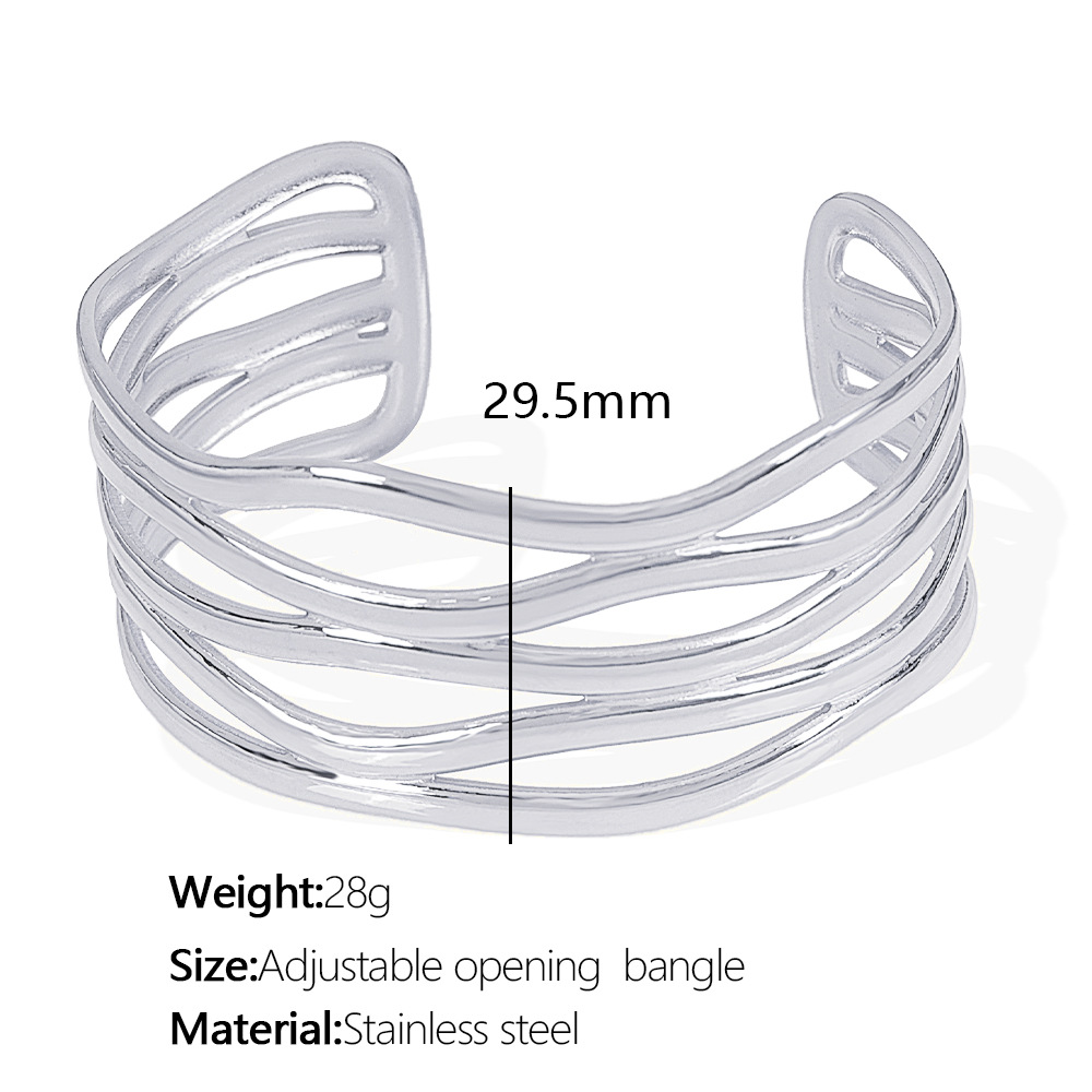 2:Sz150 adjustable silver bracelet