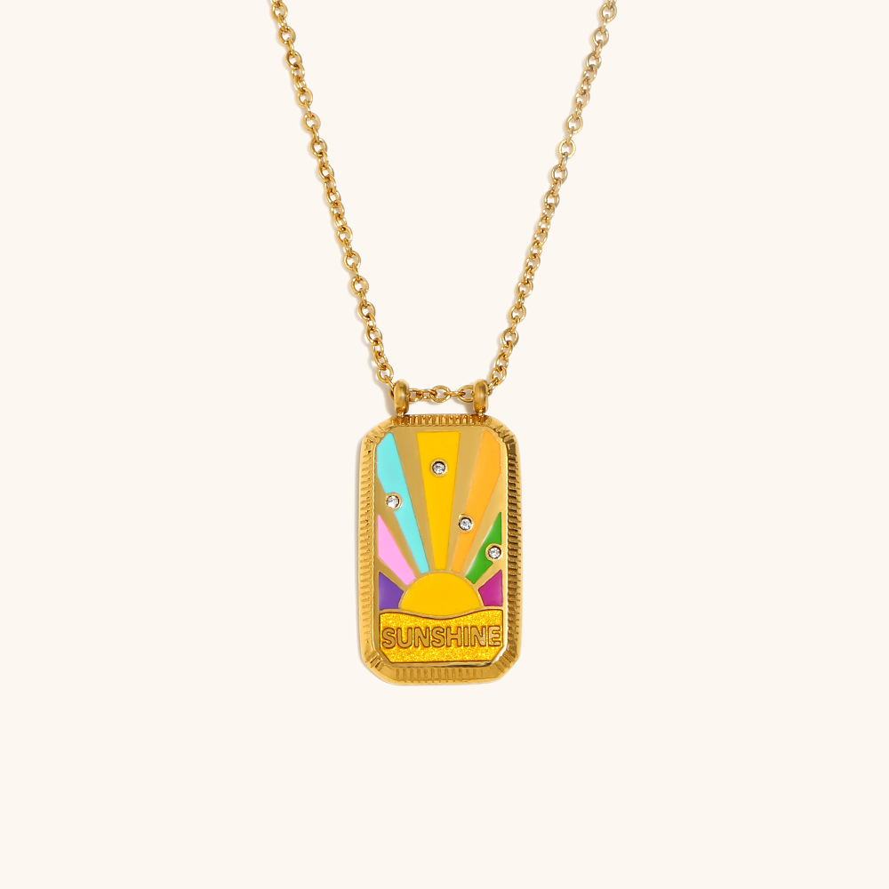 2:Oil dripping tarot card-sun