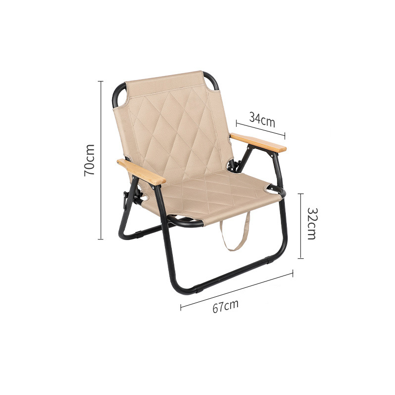 Upgraded cotton style khaki diamond pattern