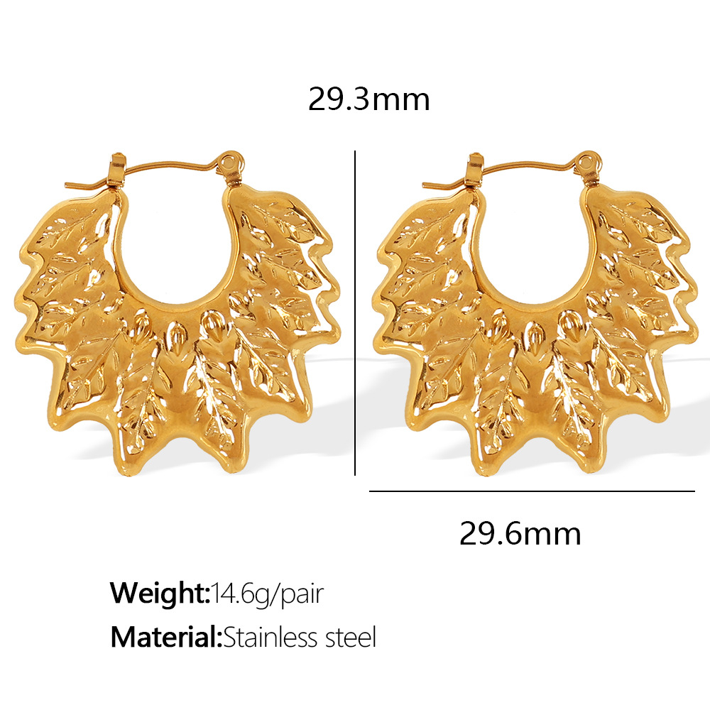 1:Eh710 gold earrings