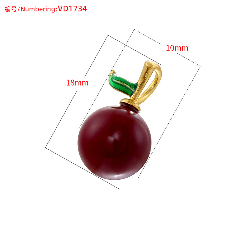 4:Vd1734 dark red cherries