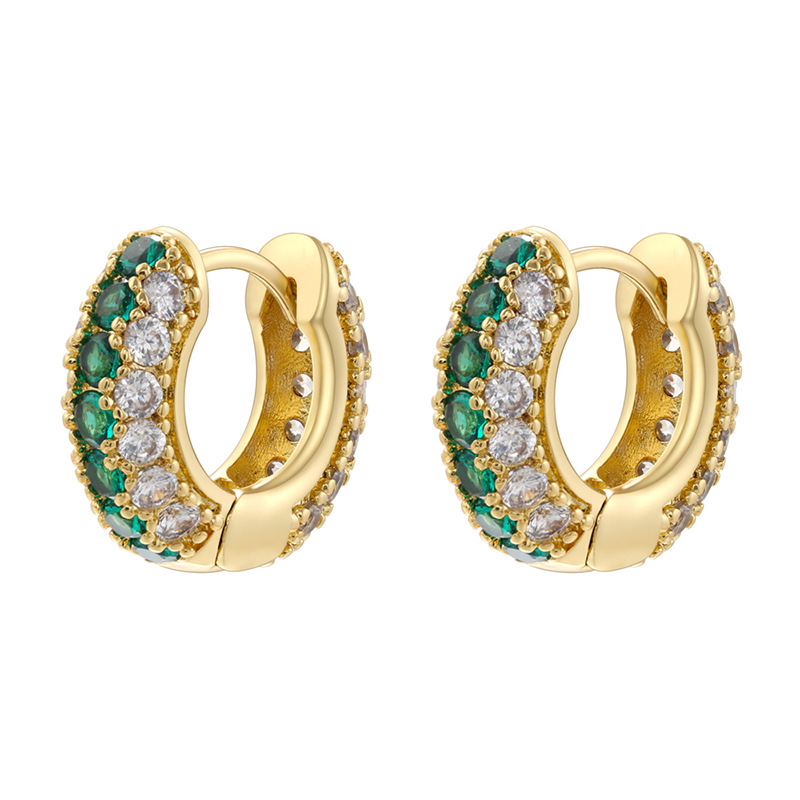 3:Golden Green diamond 1 pair