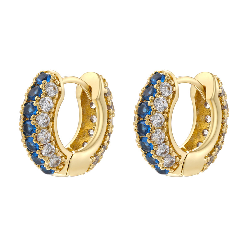 4:Golden Blue Diamond 1 pair