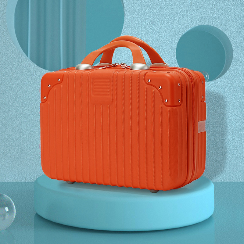 Vibrant orange retro style