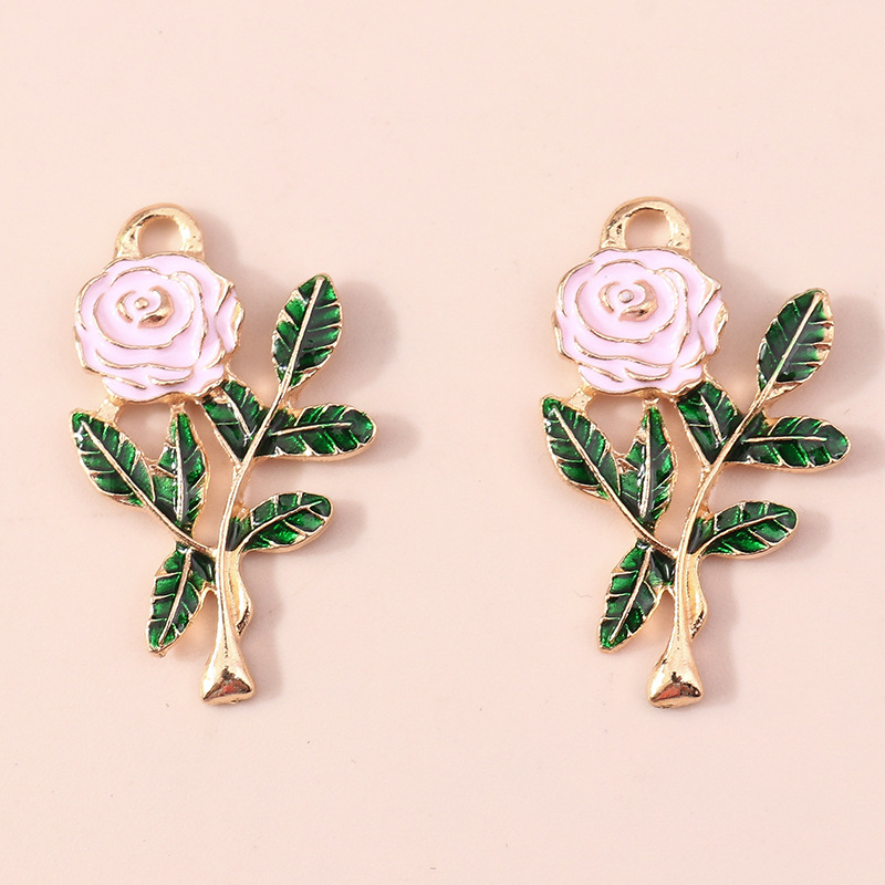 1:Golden pink rose
