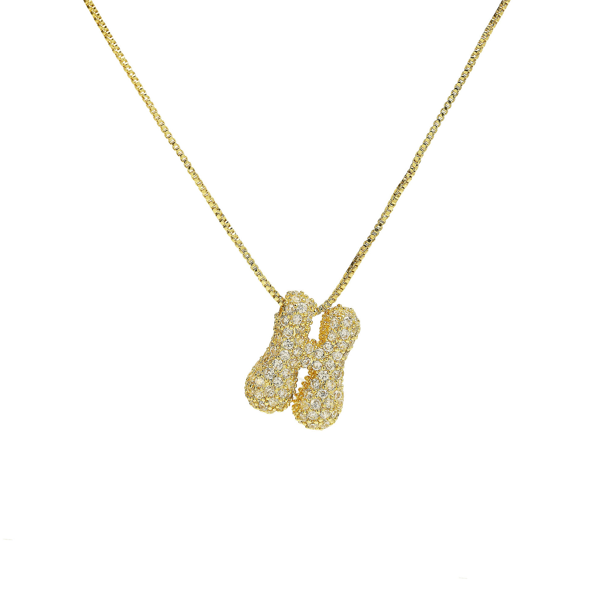8:Gold necklace h