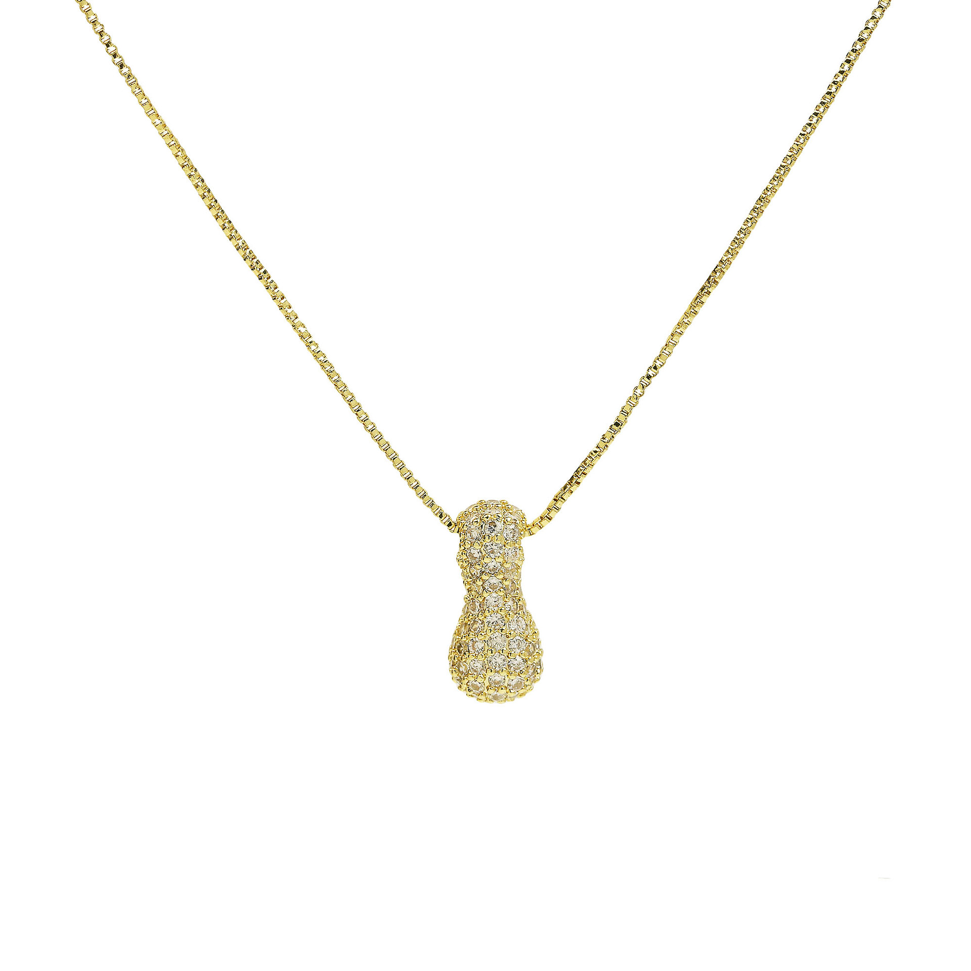 9:Gold necklace i