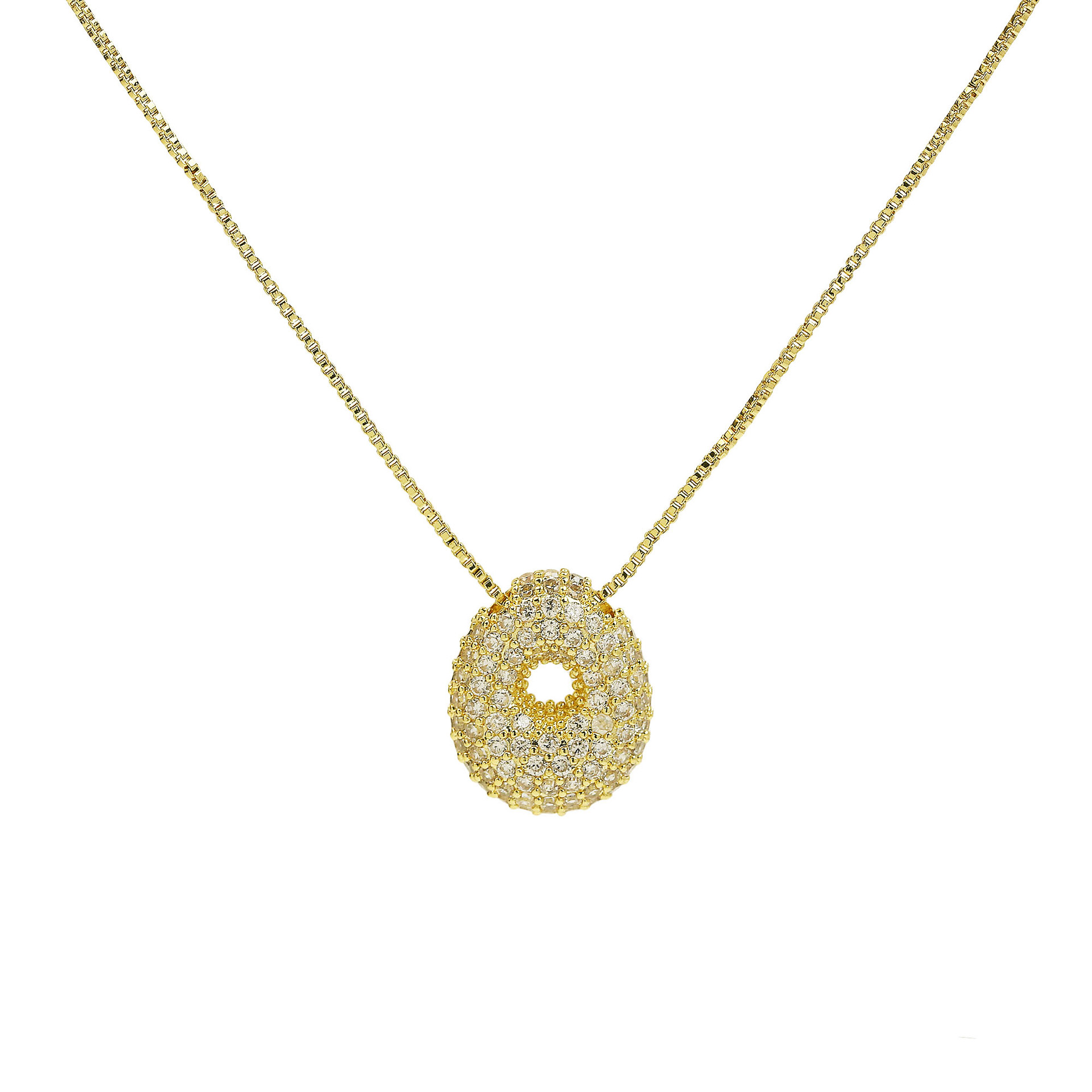 15:Gold necklace o