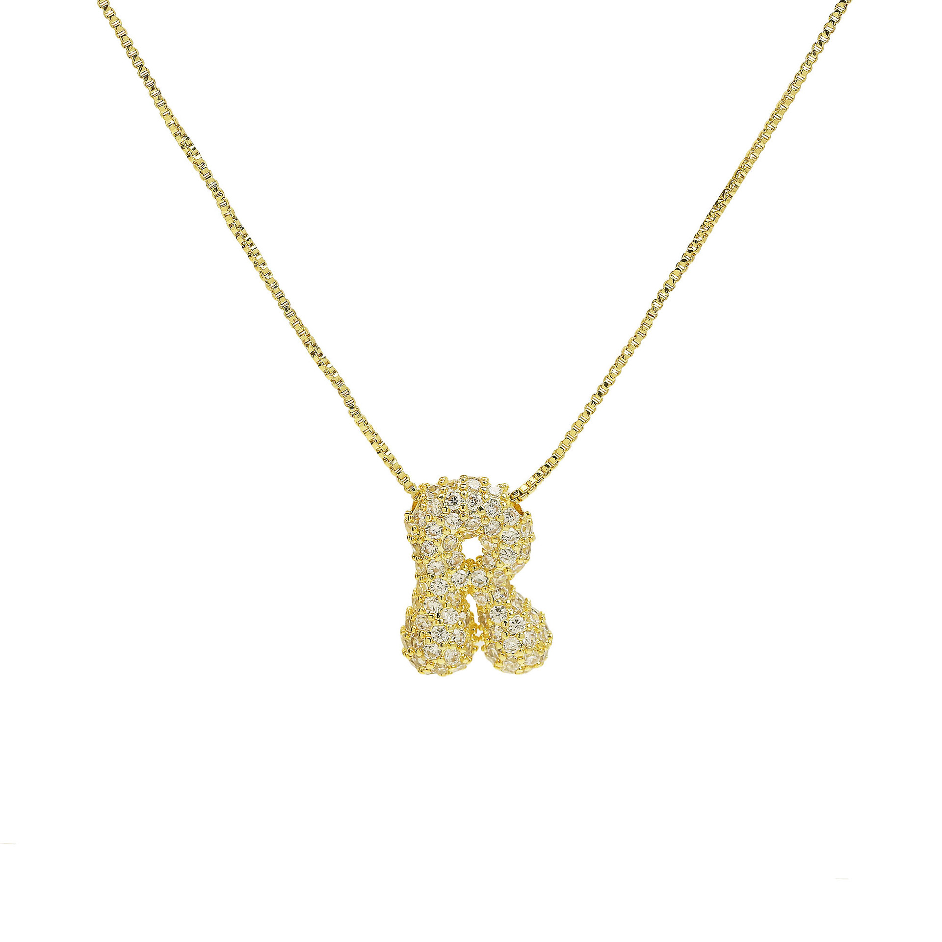 18:Gold necklace r