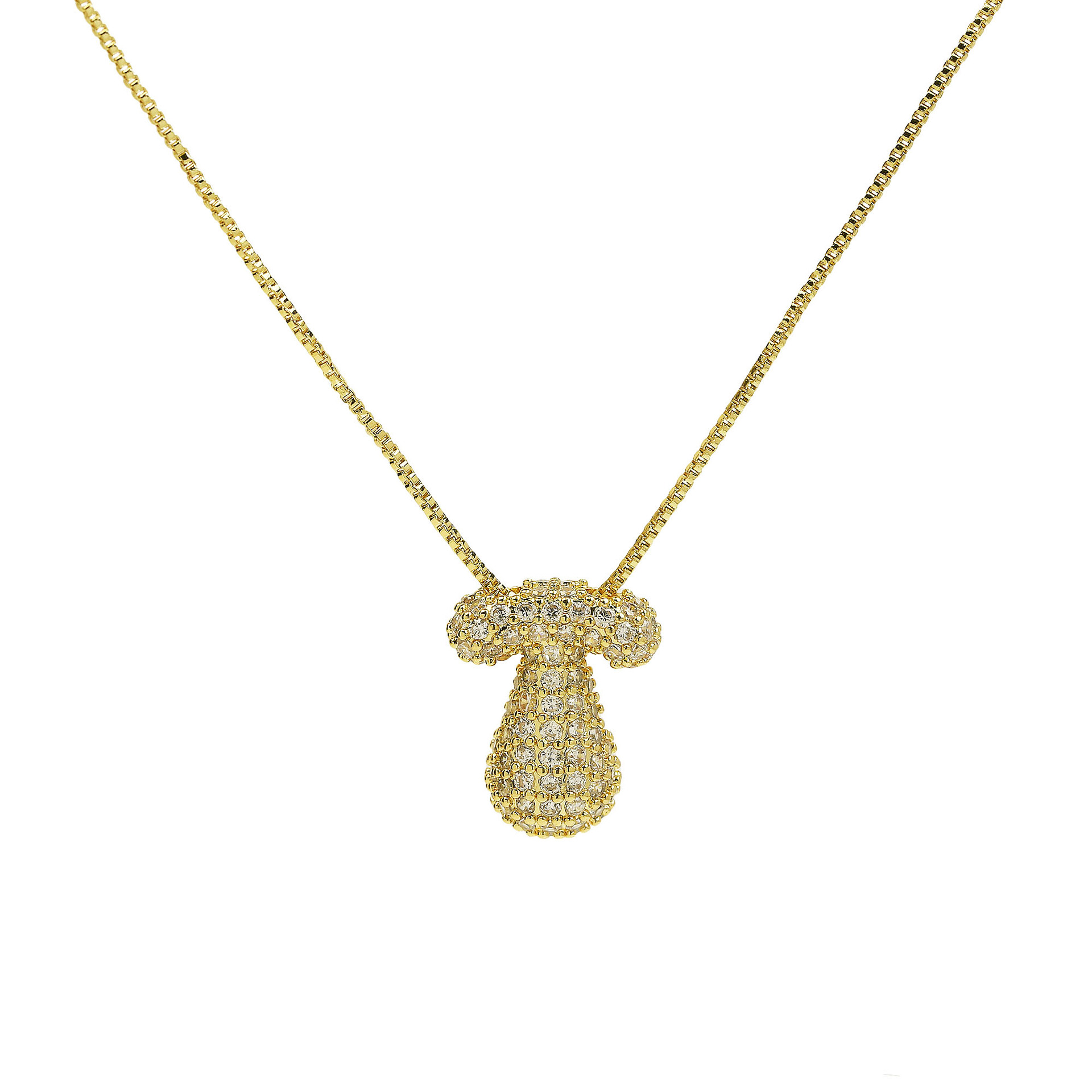 20:Gold necklace t