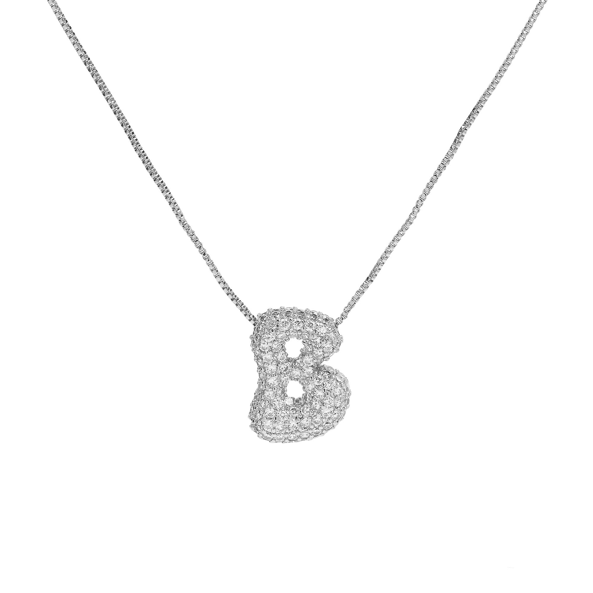 28:Silver necklace b