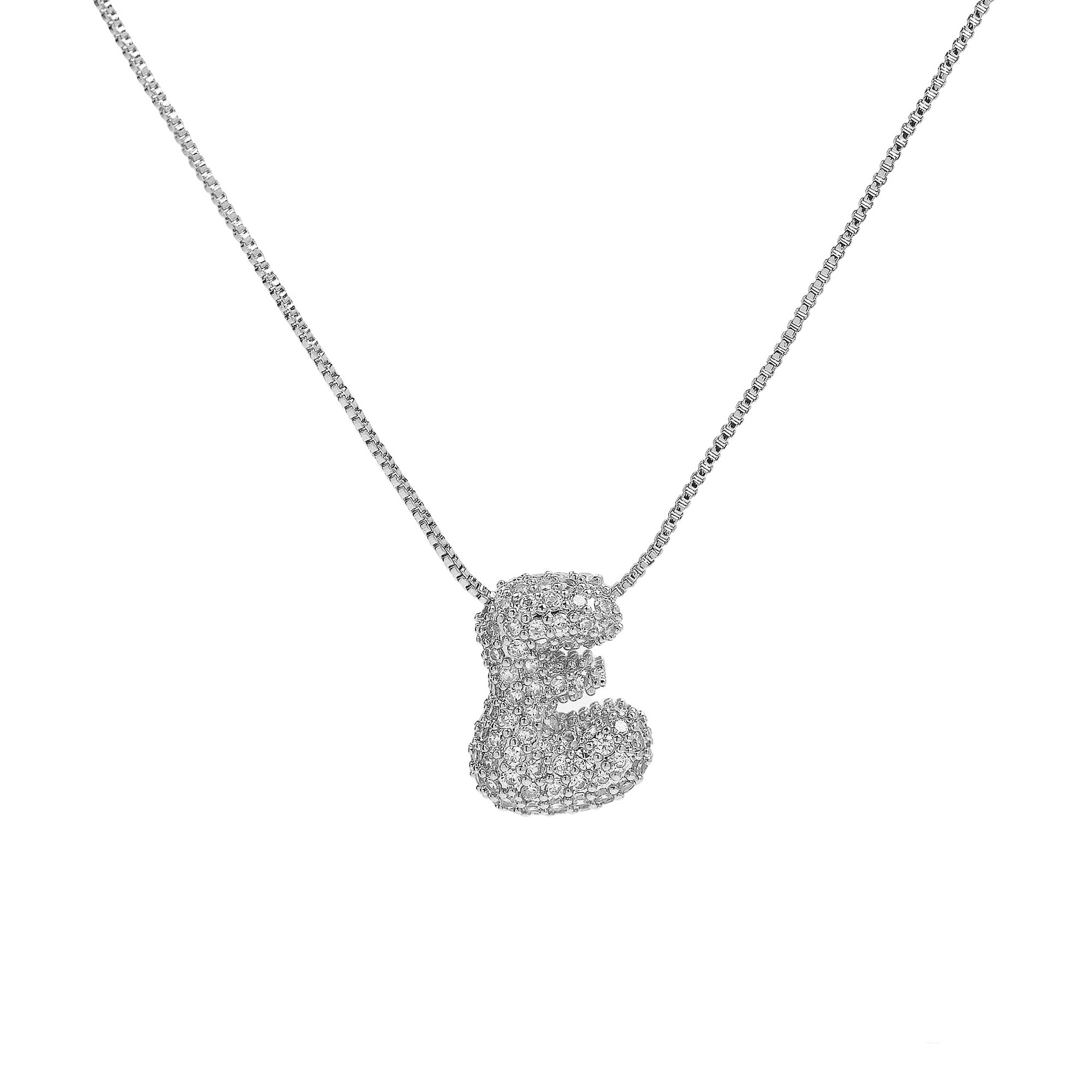 31:Silver necklace e