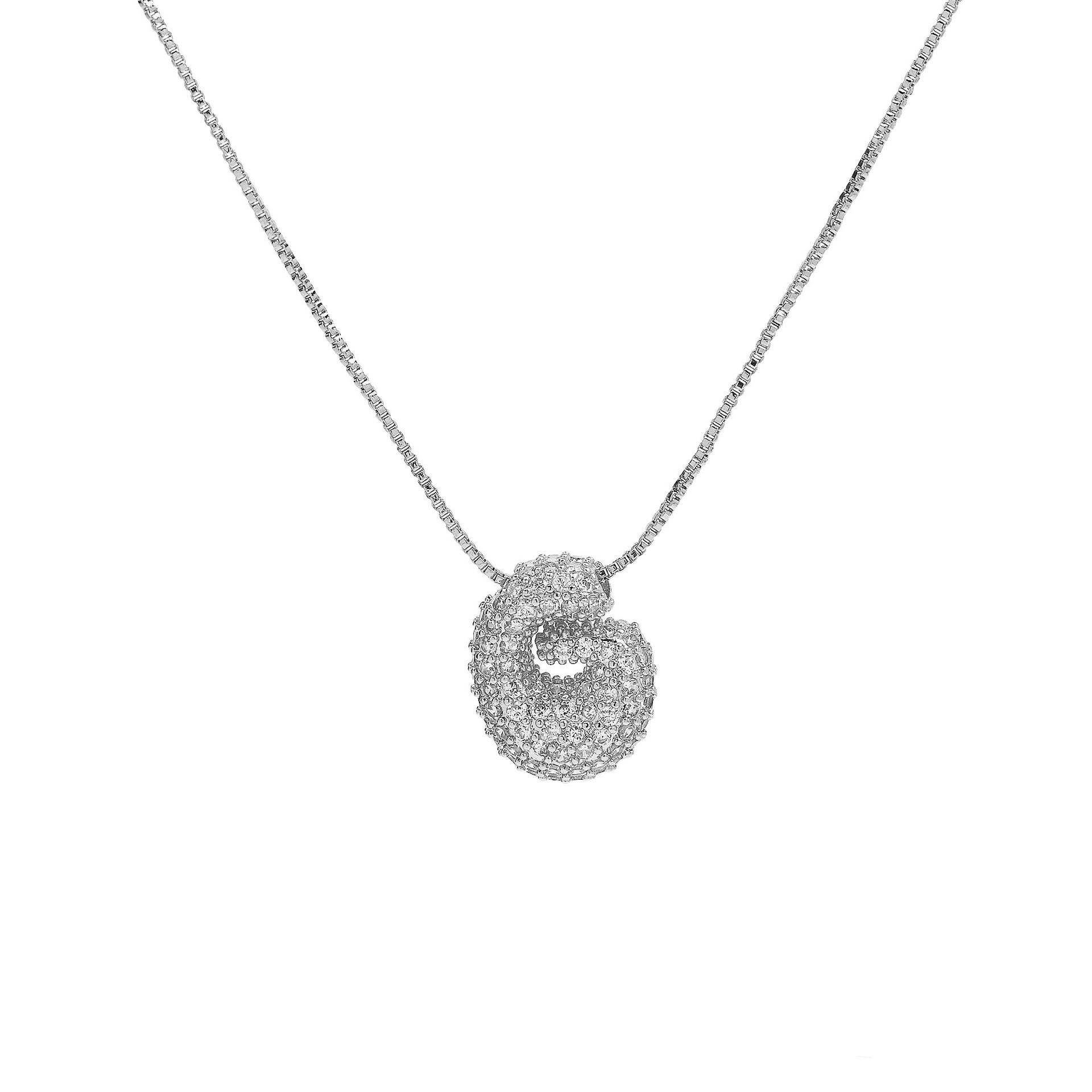 33:Silver necklace g